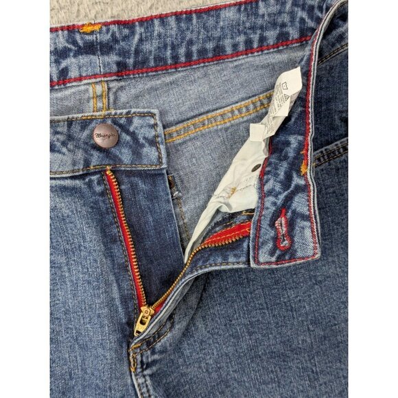 Wrangler Cowboy Cut High Rise 18MWZ Jeans Womens 5/6 x 32 Slim Fit Tapered Leg - Picture 15 of 15
